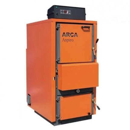 Centrala pe lemne cu gazeificare Arca Aspiro 43R 41 kW, Ø cos fum 180 mm