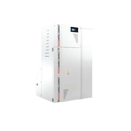Centrala termica compacta pe peleti Fornello Rossi Camino Compact 35 kw cu rezervor 153 litri
