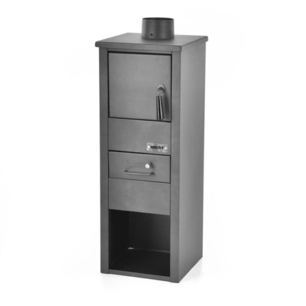 Soba pe lemne Hecht SPARKLIS, putere 5-7 kW, diametru evacuare 120 mm, pentru lemne si bricheti