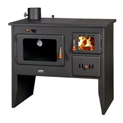 Termosoba lemne, incalzire calorifere, PRITY 1P41 W12, 16 kW, 5.3 kg/h, clasa A, Evacuare Stanga