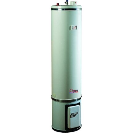 Boiler pe lemn cu focar, cu rezestenta electrica, rezervor izolat, Omega, SX0080C2V, 80 l