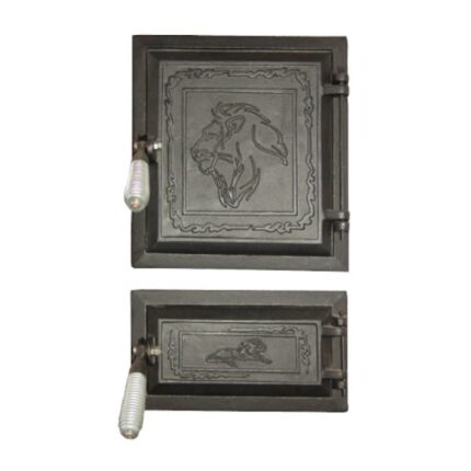 Usa soba cu cenusar BuildXell, model Leo, 275x255mm