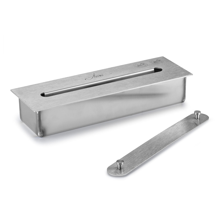 Semineu cu bioetanol, AARON HOME Burner30, otel, 30cm