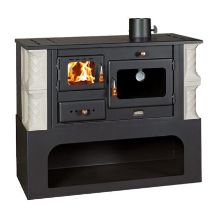 Soba metalica de gatit, Prity, 1P34 K, 100 kg, 79 cm x 98 cm x 45 cm Alb