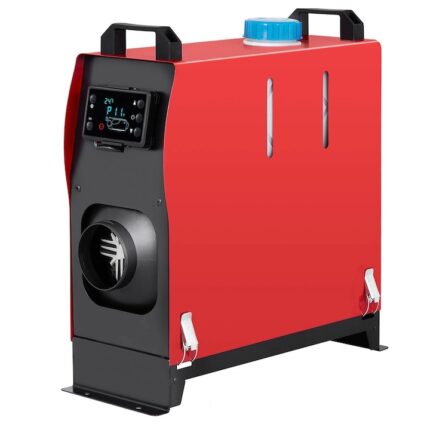 Soba auto diesel uscata Vevor GC-81, Putere 8kW, Tensiune 12V, Controler LCD, Amortizor de zgomot, Telecomanda, Portabila