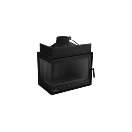 Focar Semineu Nordflam Trent, 12 kW, sticla laterala stanga