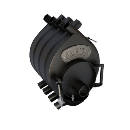 Cazane combustibil solid, soba canadiana pe lemne, cu suport - Tip 00 Calgary 6 kW - 100 m3