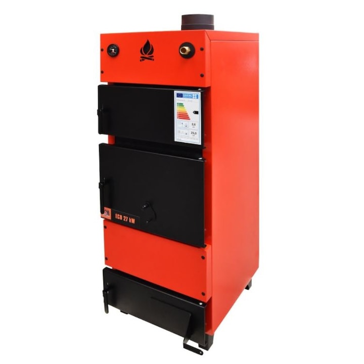 Centrala termica pe combustibil solid, Fornello ECO 27 kW