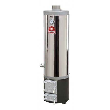 Ansamblu boiler focar usa tabla FM, inox, 120 l