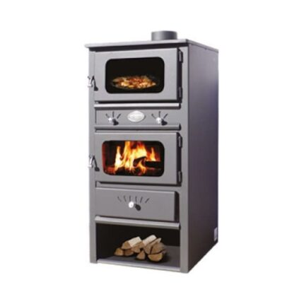 Soba de gatit pe lemne Zvezda MF 10, 10.9 KW, din otel, cu camera de ardere samotata, dimensiuni cuptor 170x370x350