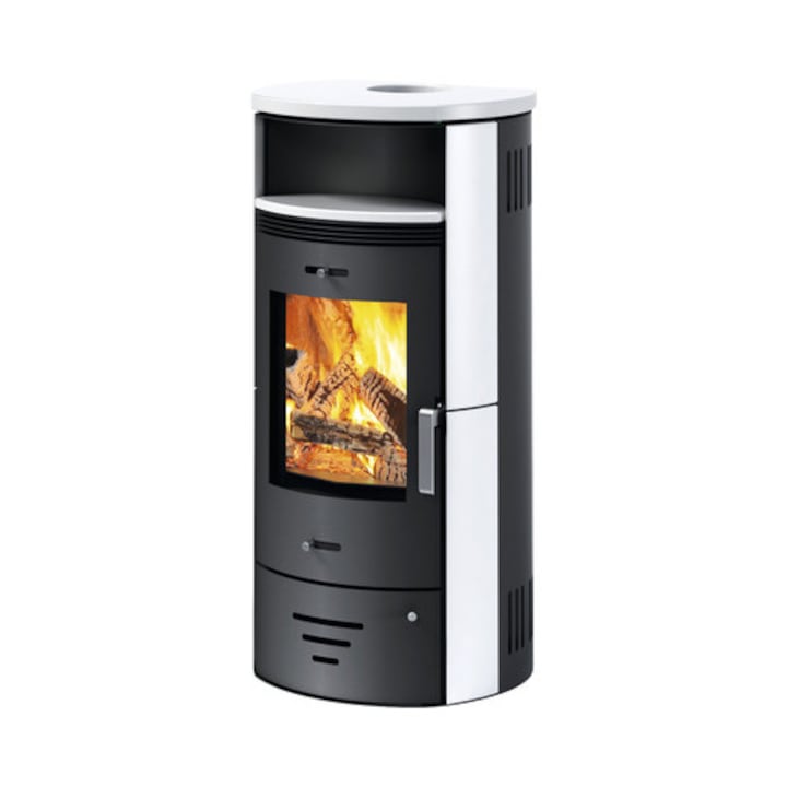 Semineu Casablanca 3.0 Ceramica 7,5 Kw Cu Compartiment Incalzit
