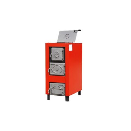 Cazan pe pe rumegus lemne si carbuni din otel 35 kW cu doua camere Celsius