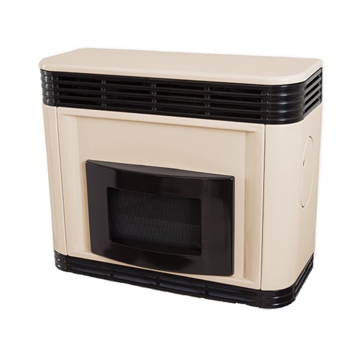 Convector pe gaz Lampart Gala Elegance 30 K, putere nominala 4.1Kw, racordare la cos, tiraj natural