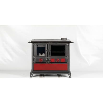 Soba pe lemne cu cuptor 4035 culoare verde