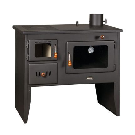 Termosoba lemne (incalzire calorifere) PRITY 1P41 W12, 12+4 kW, 5.3 kg/h, clasa A, Evacuare Dreapta