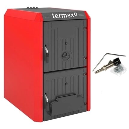 Cazan fonta Termax Bio 42 kW, biomasa, Ø 147 mm, volum apa 57 litri, Regulator de tiraj inclus