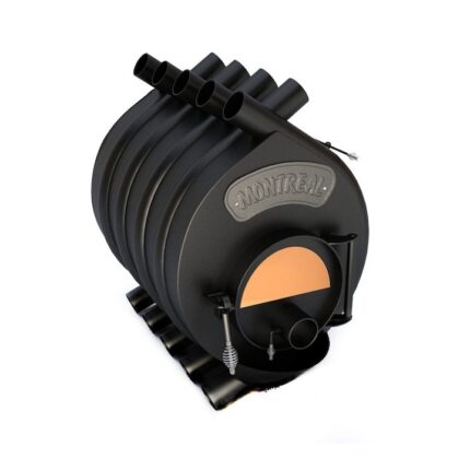 Soba canadiana pe lemne - Tip 02 Montreal - 18 kW, 400 m3 (cu usa cu geam termorezistent )