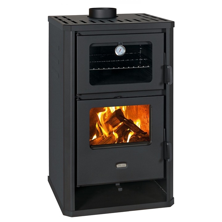 Semineu lemne PRITY FGD, 14 kW, 4.6 kg/h, clasa A, cuptor cu termometru