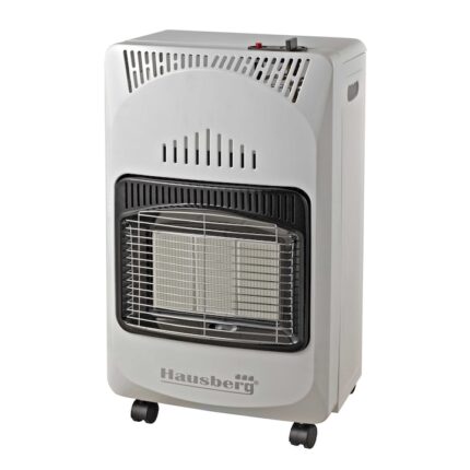 Soba pe gaz GPL Butelie, 4200W, 3 Trepte de Incalzire, Incalzitor Ceramic, 75 cm, Alb, Urban Trends ®