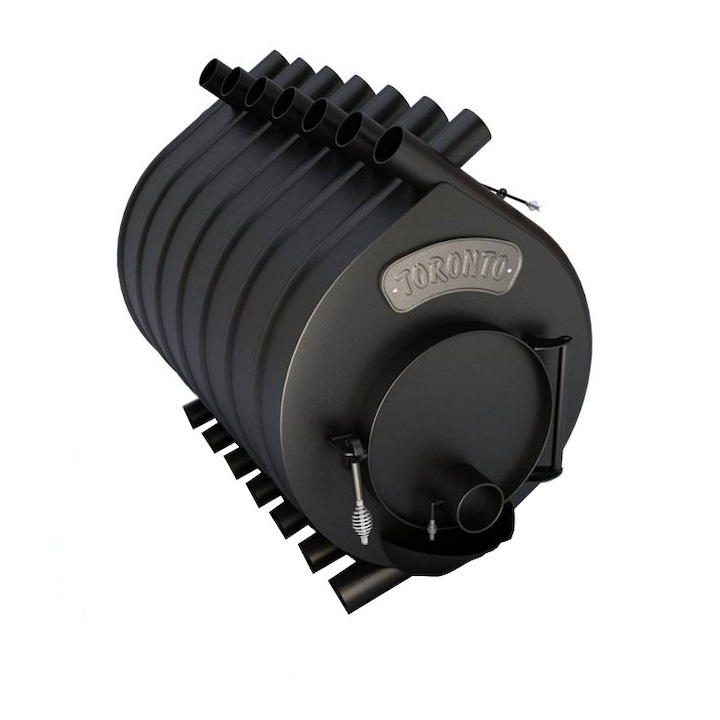 Cazane combustibil solid, soba canadiana pe lemne - Tip 04 TORONTO - 35 kW, 1000 m3