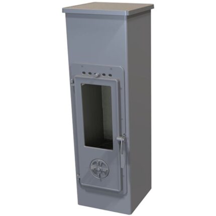 Soba de sine statatoare Warnex Thalia Ewa, 5,3 kW, Gri