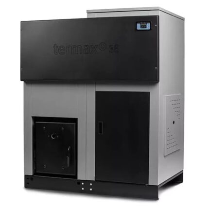 Centrala cu peleti Termax ECO GRI 70 kW, rezervor de peleti integrat