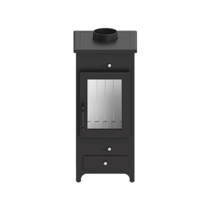 Soba pe lemne, Hitze Legno, 5.5 kW, otel si samota