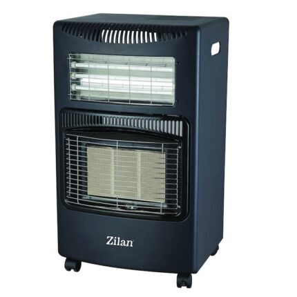 Soba de incalzire pe GPL si electric, Z8465, 4200W, 3 trepte + ceas regulator butelie inclus