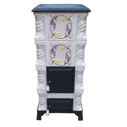 Soba portabila Medias, Teracota Medias, Narcisa maro galben, 44x44x114 cm