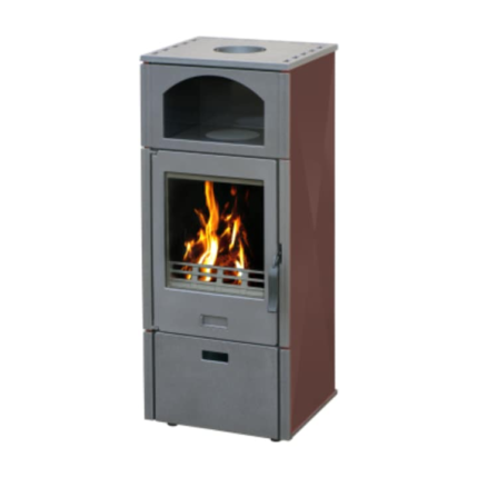 Soba semineu Laguna, 8 KW, (HxLxl) 1226x500x540 mm, supafata incalzita 180 m^3, dimensiuni focar (HxLxl) 400x360x340 mm, randament 80.9%, clasa A+