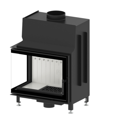 Focar Semineu, Hitze STMA59X43.L, 9 kW, Stanga, pe lemne