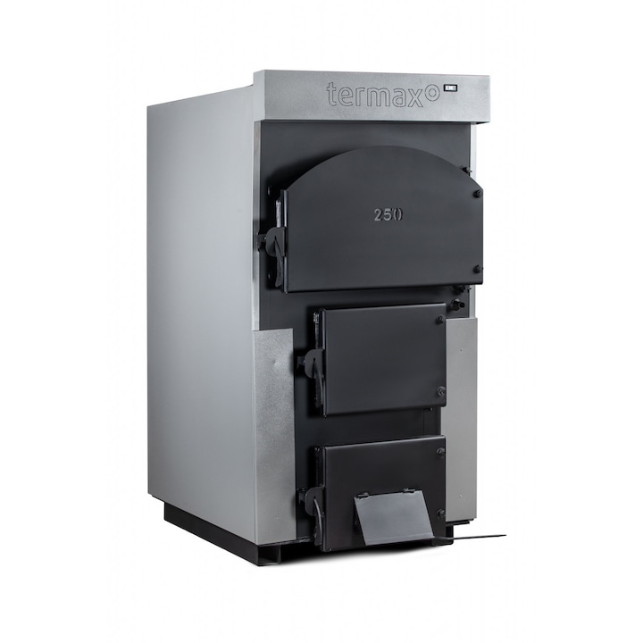 Cazan lemn Termax Hercule 150 kW, industrial, volum manta apa 530 litri + Ventilator