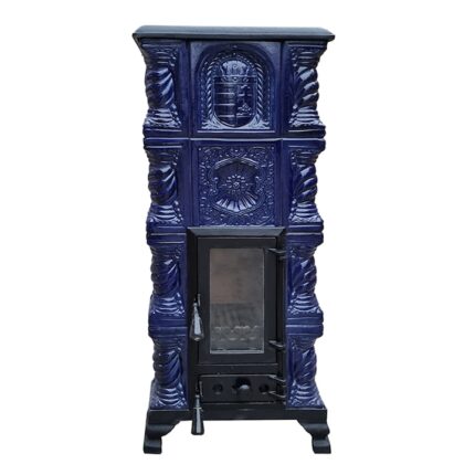 Soba portabila Medias, Scoica Cobalt, 44 x 44 x 114 cm