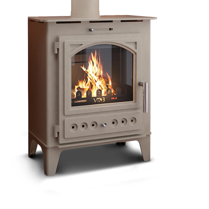 Semineu ECO Martina, 5kW, Alb fildes, Clasa energetica A