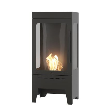 Biosemineu Incoza 3, Infire, Otel/Sticla, Negru