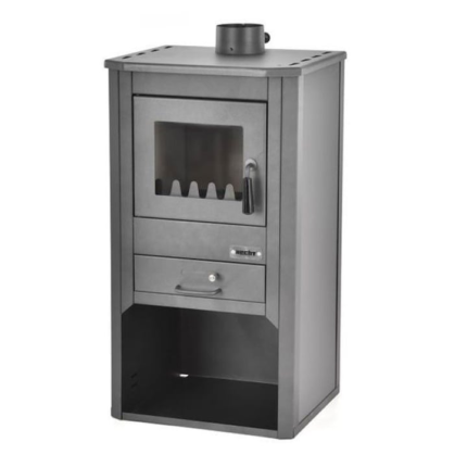 Soba pe lemne HECHT FLEMIS, 8-9 kW, diametru evacuare 120 mm, pentru lemne si bricheti