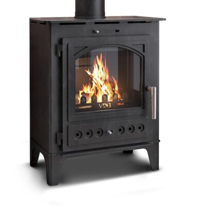 Semineu ECO Martina, 5kW, Negru metalic, Clasa energetica A