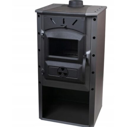 Soba cuptor Nergis, Otel, 10.79kW, Negru