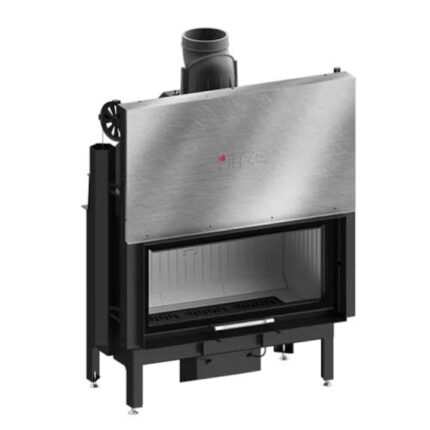 Semineu lemne Hitze Ardente, 90x41G, 17 kW