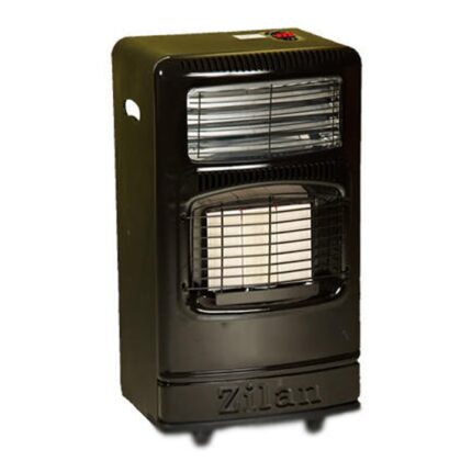 Soba gaz Electric Zilan, 4.1 KW, 3 placi ceramica