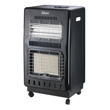 Soba pe gaz Gpl si Electric, Zilan ZLN-2847, Negru
