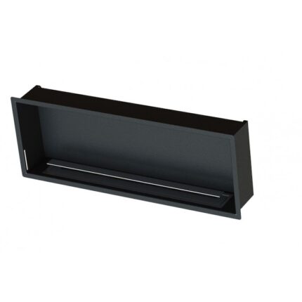 Biosemineu cu sticla Dugez Globo, 107x36 cm, Negru