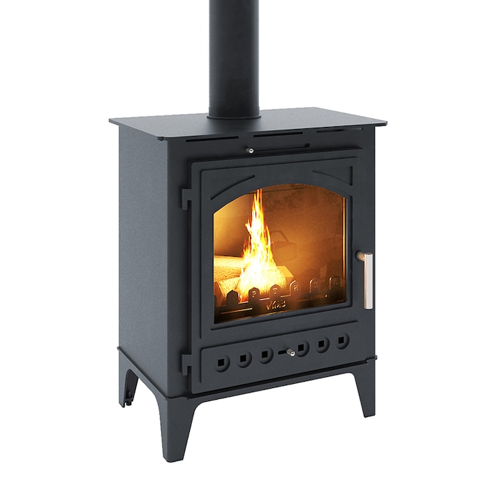 Semineu ECO Martina, 8 kw, Clasa A+, Argintiu