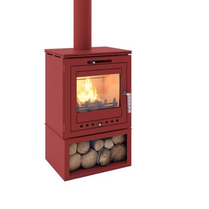 Semineu ECO Artish Plus, 6 kw, Clasa A, Rosu