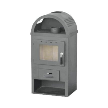 Semineu Pe Lemne Cu Bolta Blist B10 Eco Negru 9,7 Kw 99x39x46,5 Cm