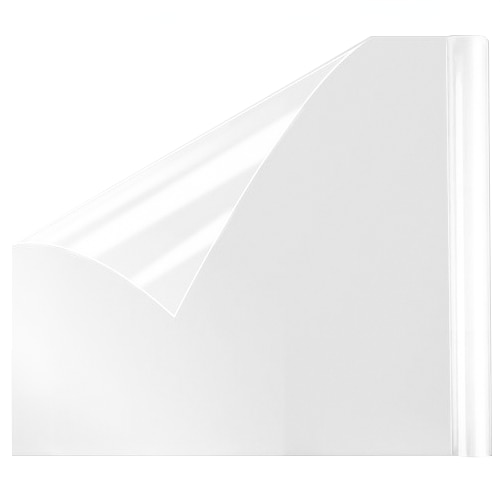 Tapet Transparenta Autoadeziva pentru utilizare pe pereti, bucatarii si alte suprafete, Adsorbtie electrostatica, fara lipici, reglabil, rezistent la ulei, rezistent la apa, Polipropilena, 1 rola 45cmx3m, Transparent