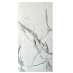 Set 10x Tapet Marmura Premium 3D, autoadeziv, waterproof, usor de montat, design modern, 30×60 cm, alb cu gri, JRH