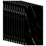Set 10 x tapet autoadeziv imitatie marmura NEXTLY, waterproof, ajustabil, adeziv puternic, usor de montat, suprafata acoperire 1.8 mp, 30x60 cm, 2mm grosime P8809