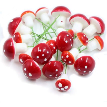 Set 20 ciuperci decorative, Sunmostar