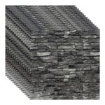 Set 15x Tapet 3D, autoadeziv/autocolant, spuma moale, design modern, pentru interior, usor de curatat, rezistent la apa, dimensiuni 70 cm x 70 cm x 0,3 cm, design caramida, Selling Depot